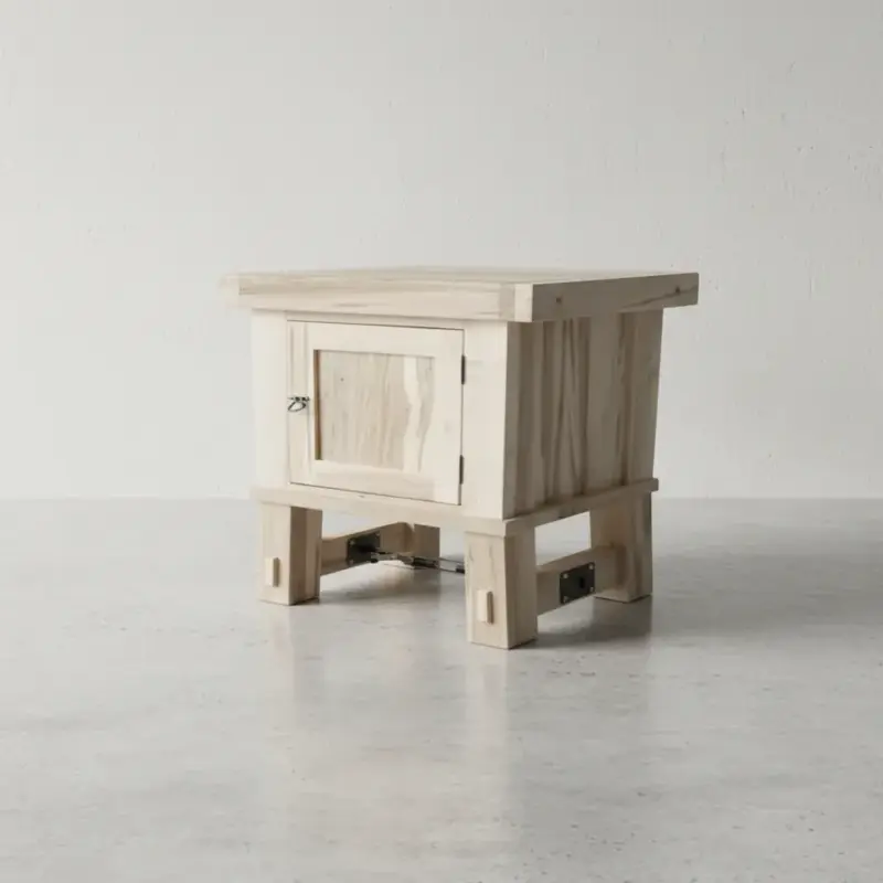 penwood furniture yukon turnbuckle door nightstand 45 degree angle