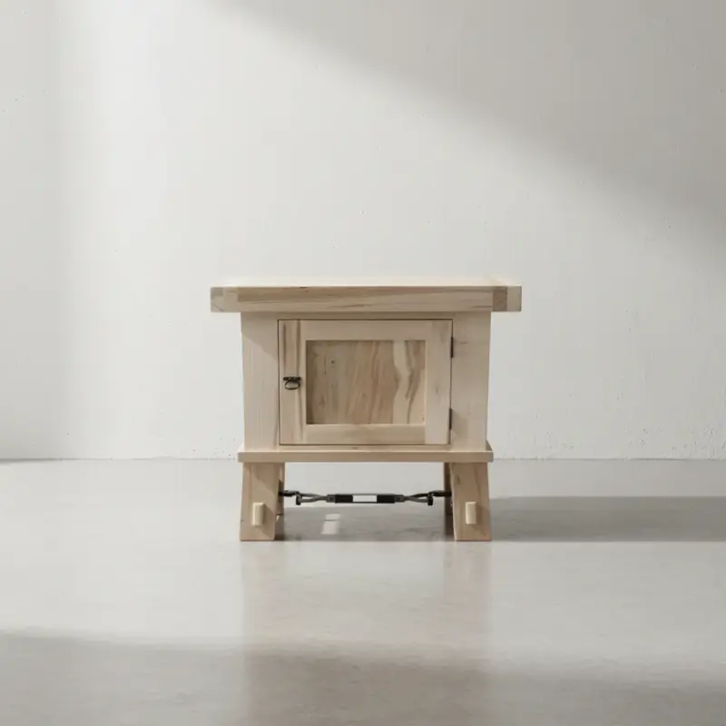 penwood furniture yukon turnbuckle door nightstand face on horizontal