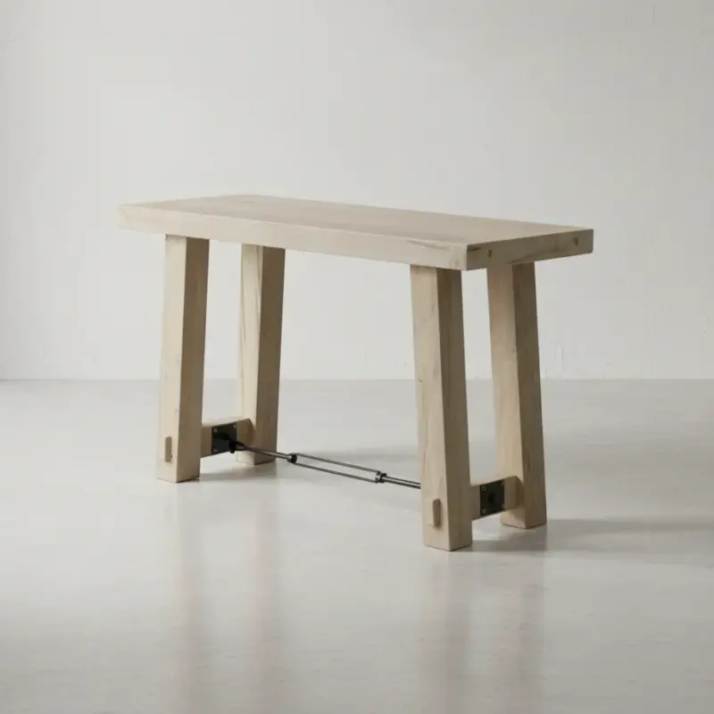 penwood furniture yukon turnbucle hall table yts1848 45 degree angle